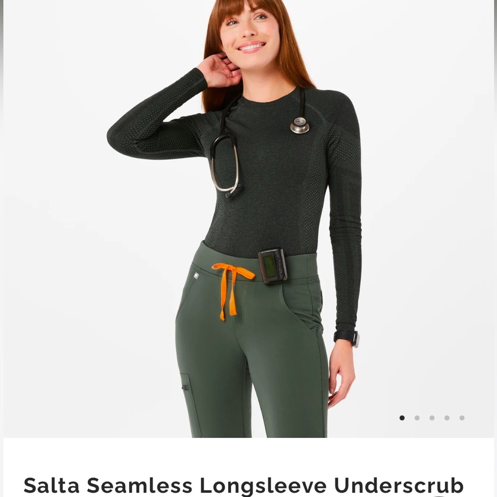 NWT under scrub top